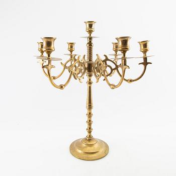 Candelabras a pair of the first half of the 20th century.