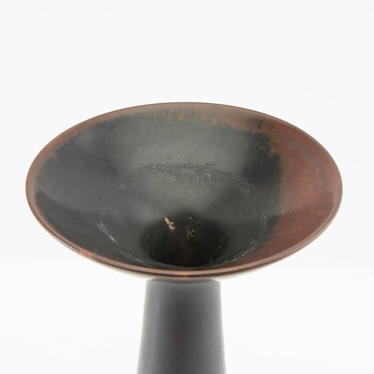 Carl-Harry Stålhane, vase signed mid-20th century stoneware.