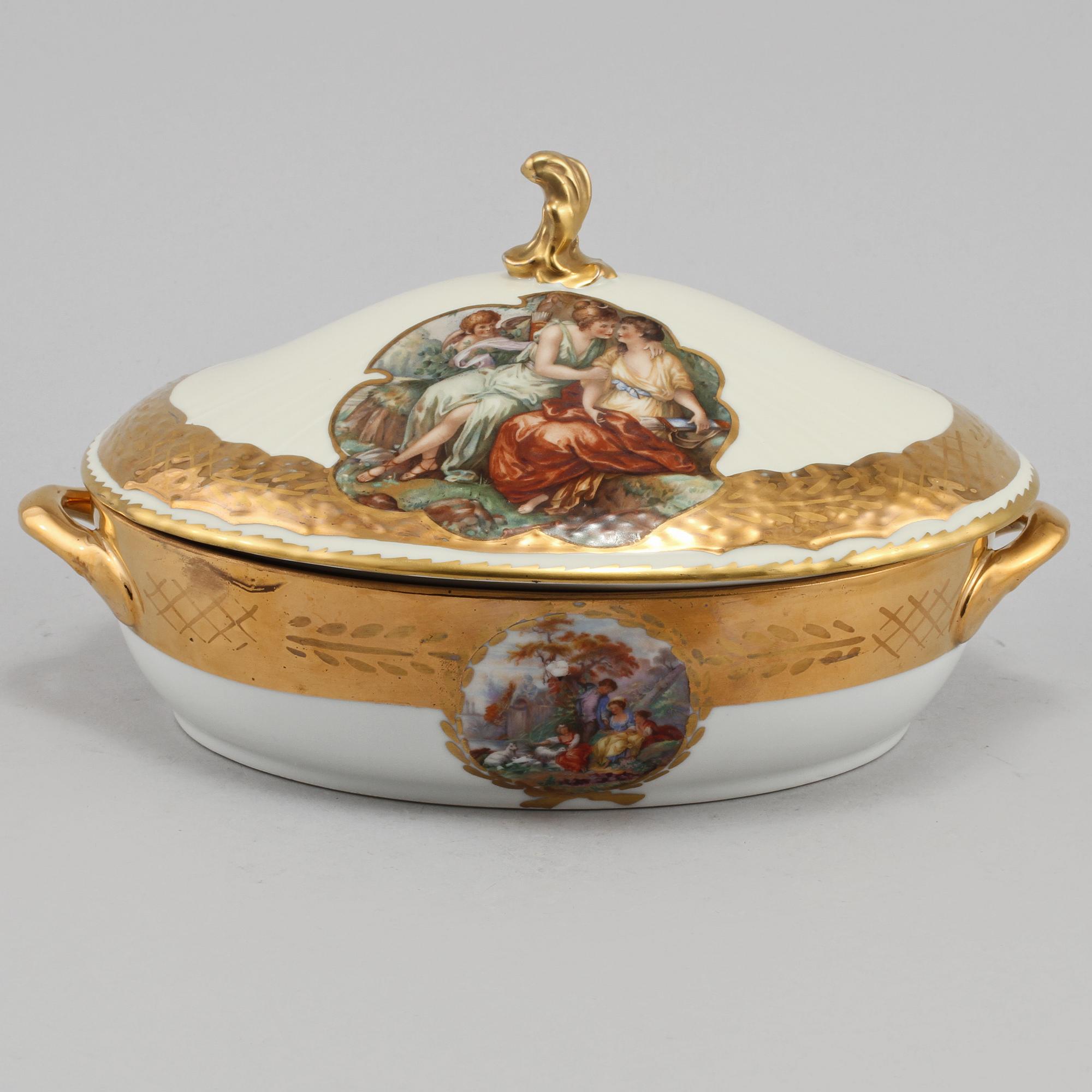 TERRIN, porslin, Royal Copenhagen, 1900-talets andra hälft.