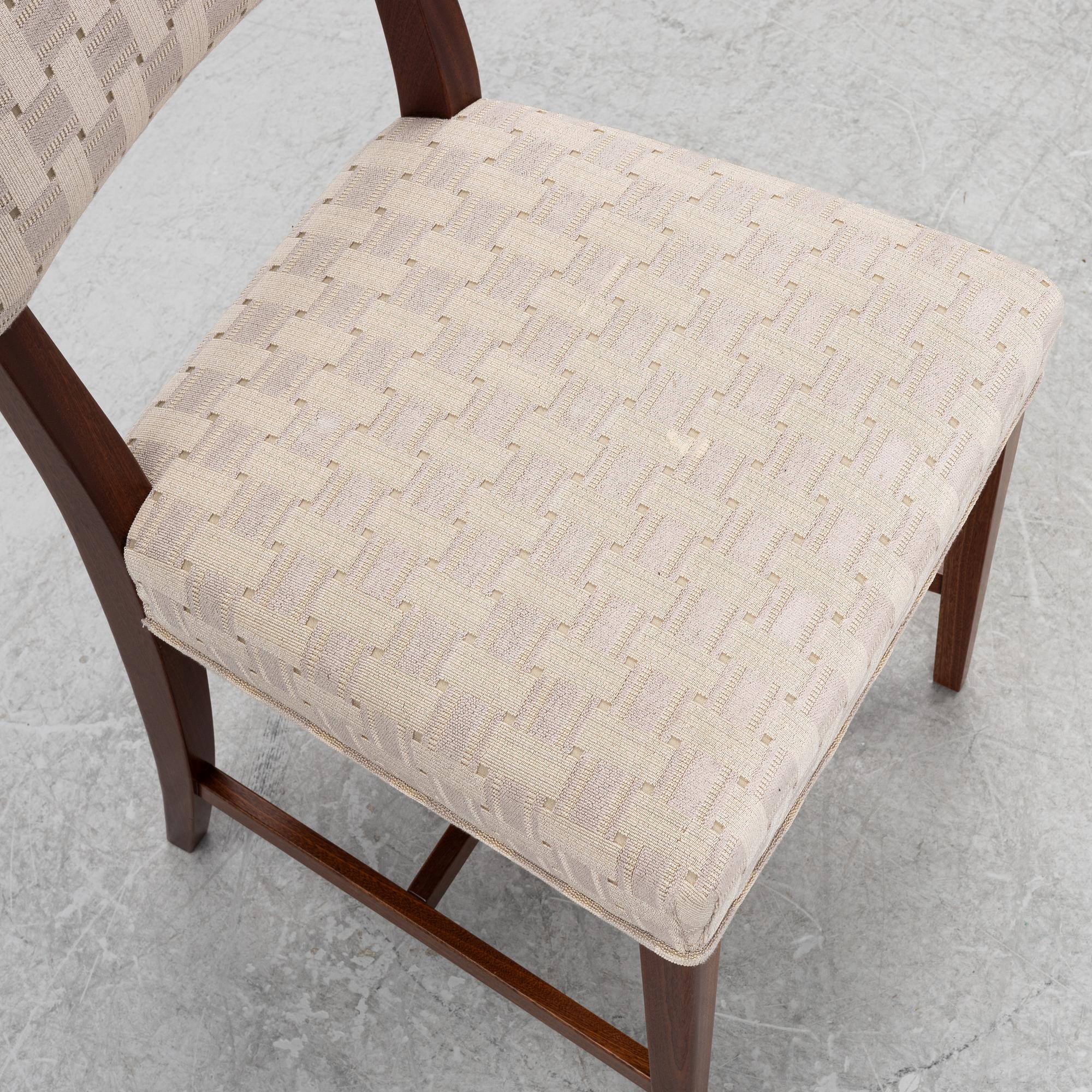 Josef Frank, stol, modell 695, Firma Svenskt Tenn, daterad 2024.