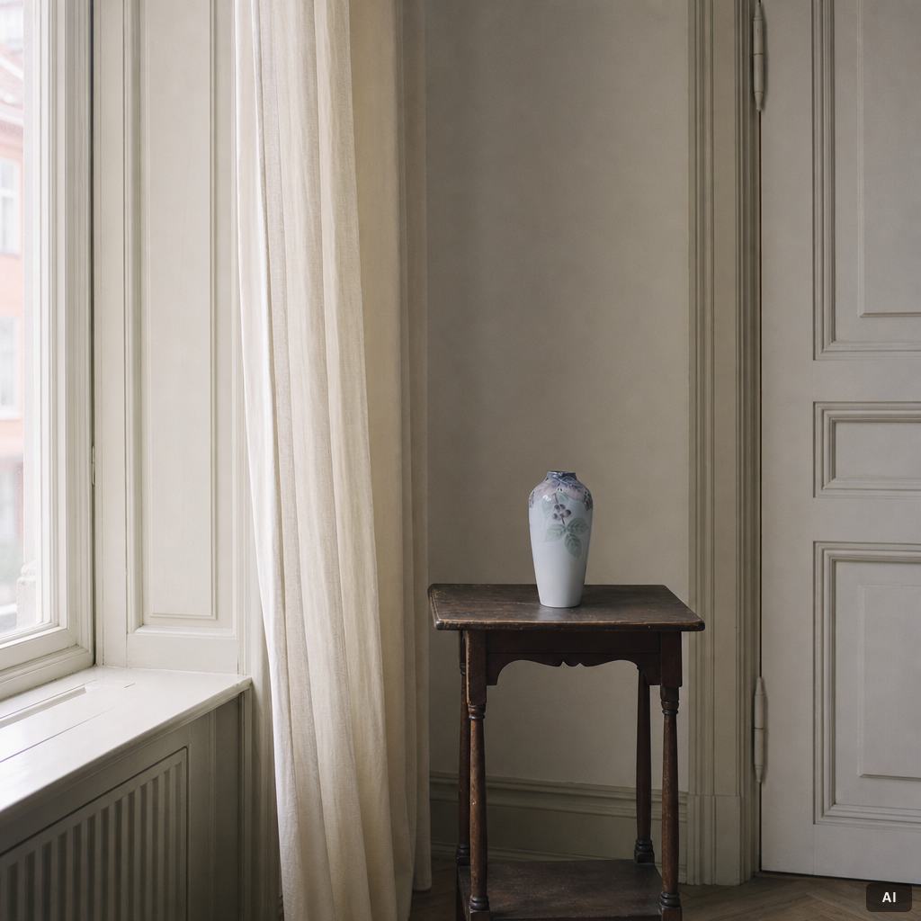 Astrid Ewerlöf, vase, Art Nouveau, Rörstrand, early 20th century.