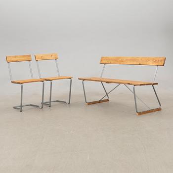 Trädgårdssoffa och stolar ett par Grythyttan.