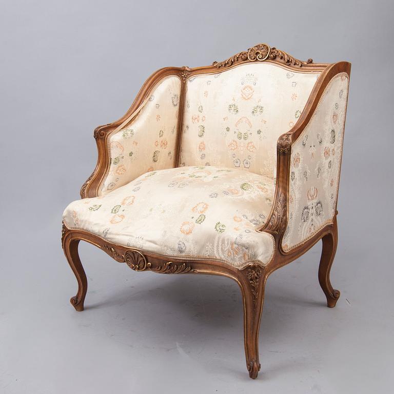 FÅTÖLJ, Louis XV -stil, 1900-talets första hälft.