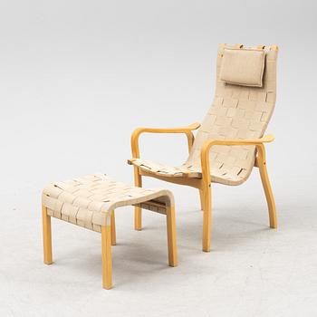 Yngve Ekström, fåtölj med fotpall "Primo" Swedese.