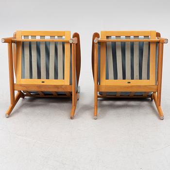 Poul Volther, a pair of armchairs, Gemla, mid-20th century.