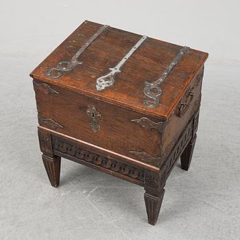 A chest and stand, 19th-20th century.