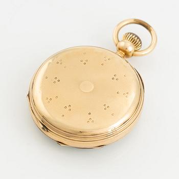 Fickur, 14K guld, 47 mm.