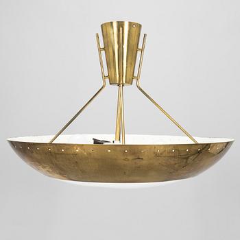 A mid-20th century 'ER 163' ceiling light for Itsu, Finland.