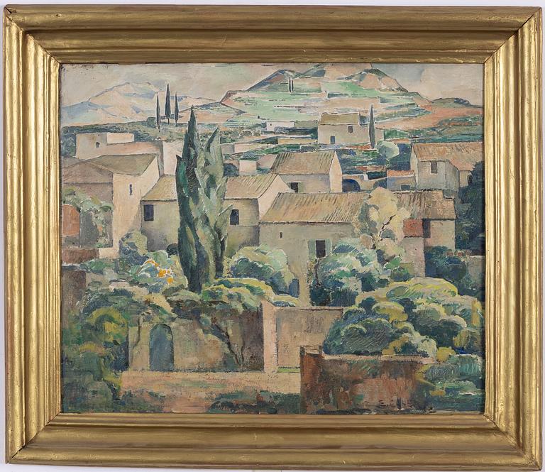 Edvin Ollers, 'Taormina - landscape'.