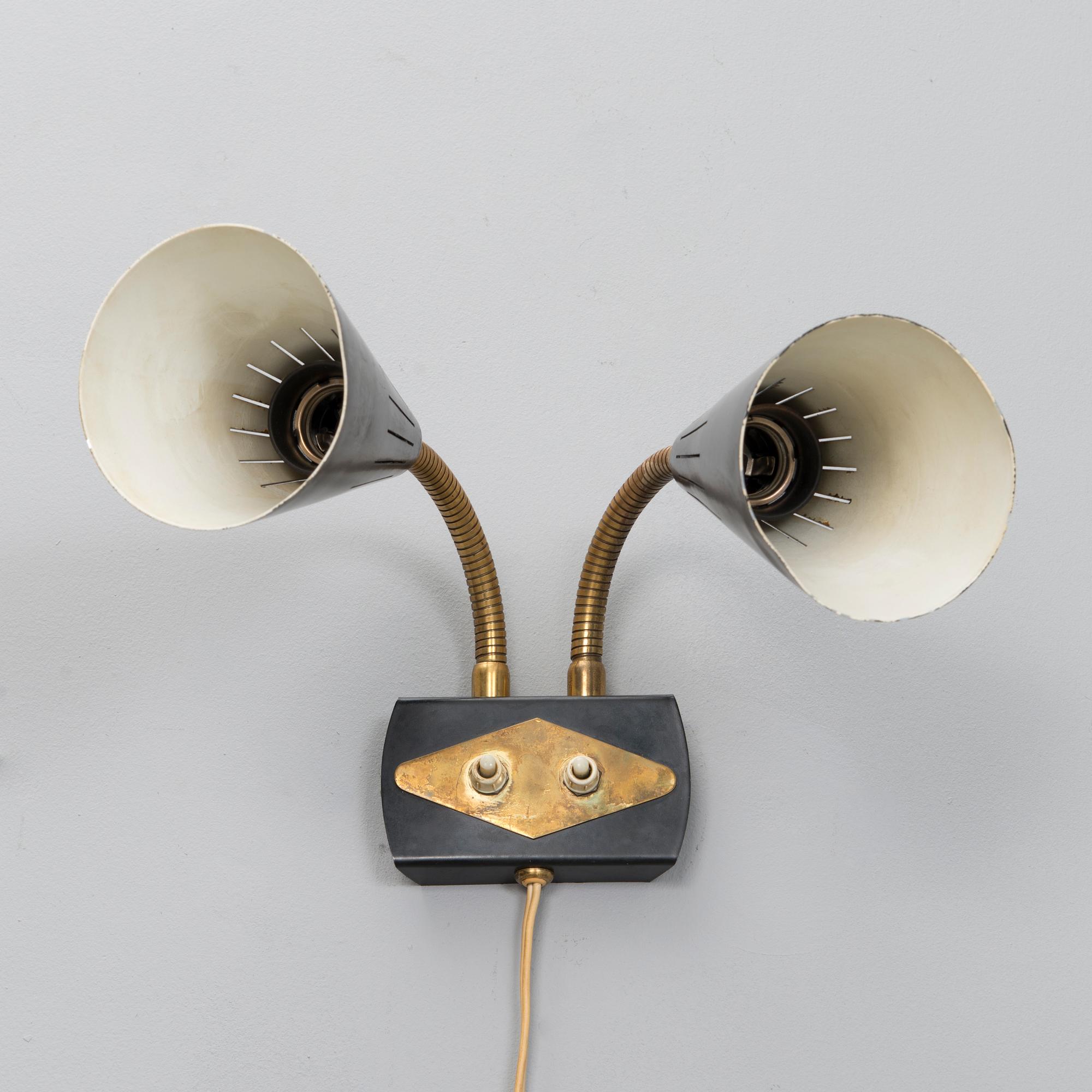 SEINÄVALAISIN, merkitty "AJH", 1950/60-luku.