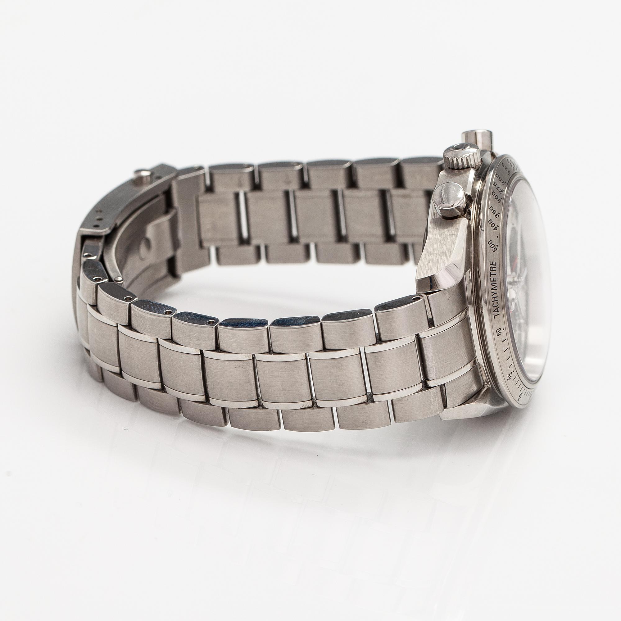Omega, Speedmaster, 100m, wristwatch, 39 mm.