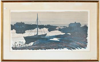 ROLAND SVENSSON, 6 st litografier, sign.