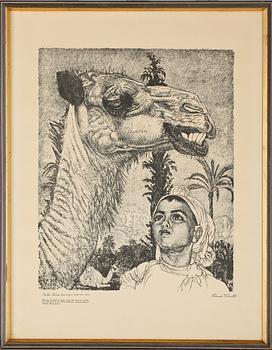 Eduard Wiiralt · EDUARD WIIRALT, efter, grafiskt blad, signerad i trycket.