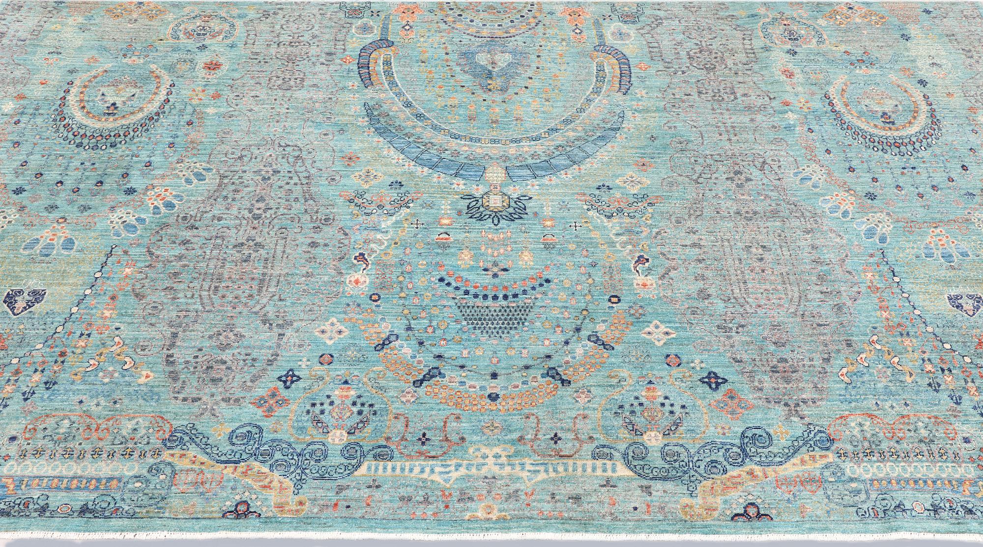 Matta, Ziegler design, s.k. "Mamluk", ca 366 x 269 cm.