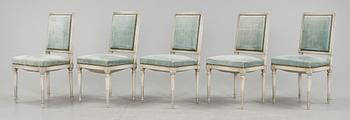 STOLAR, 10 st, gustaviansk stil, 1900-tal.