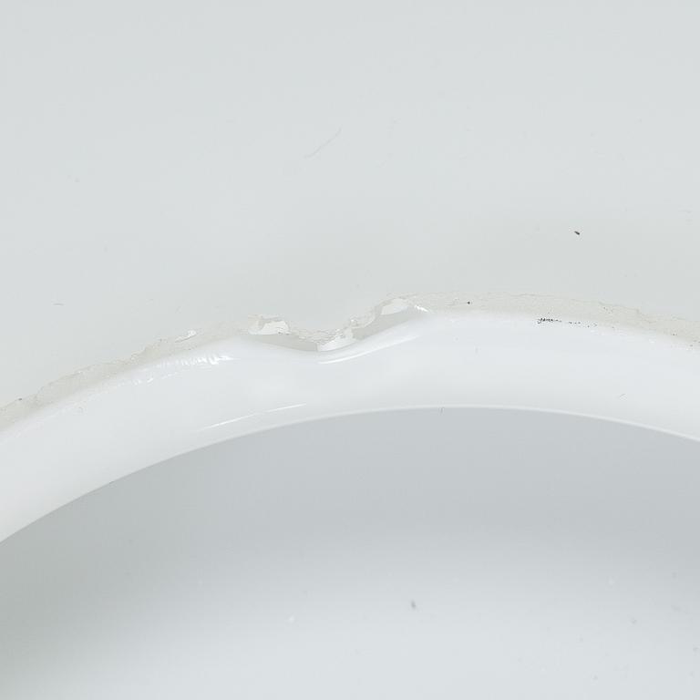 Arne Jacobsen, tak/vägglampor, 2 st, "AJ-Eklipta", Louis Poulsen/ licenstillverkare Orno, Stockmann 1960-tal.