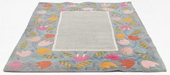 Gunilla Lagerhem Ullberg, matta, tuftad, "Tulip 1" Kasthall, ca 235 x 173 cm.