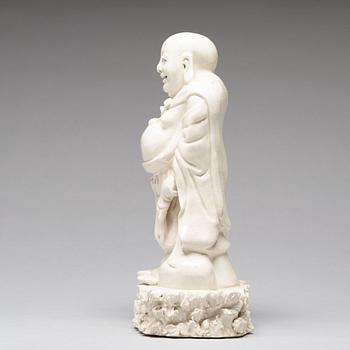 FIGURIN, blanc de chine. Qingdynastin.