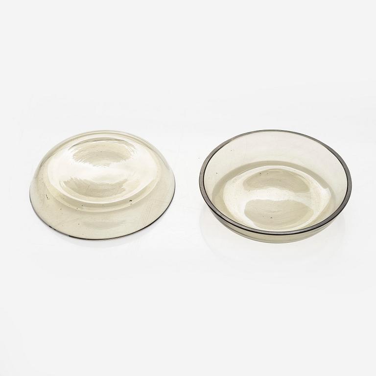 Kaj Franck, a set of six early 1950s schnapps glasses for Nuutajärvi.