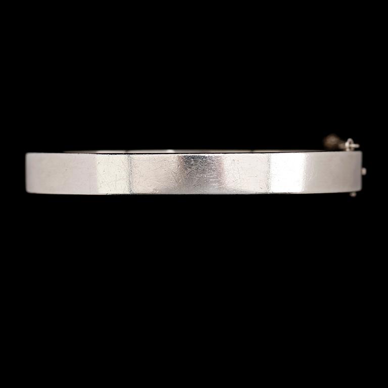 ARMBAND, silver, Wiwen Nilsson, Lund 1950. Vikt ca 31 gram.