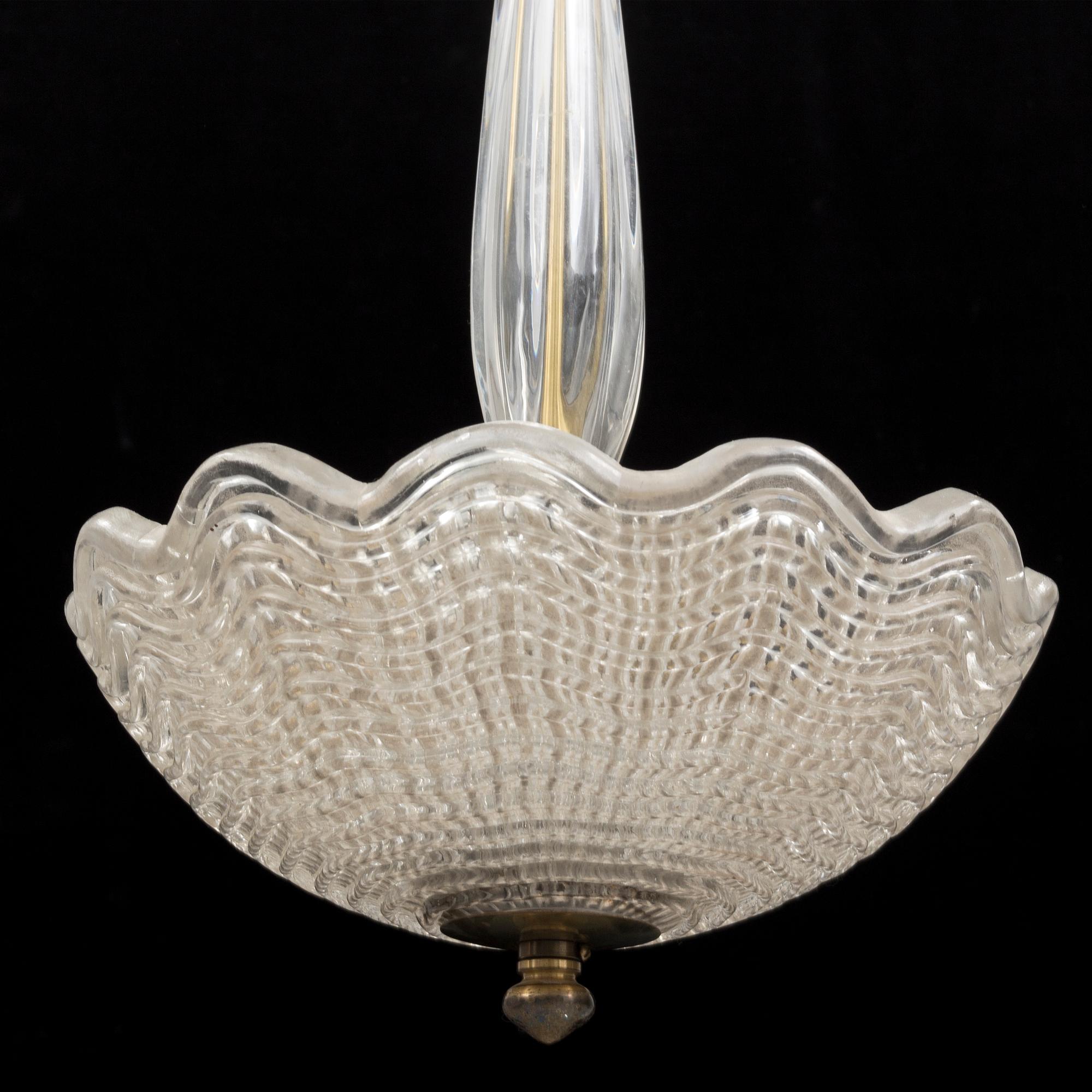 a 1940's ceiling lamp from Orrefors.