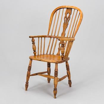 Nojatuoli, ns Windsor, 1700-luku.