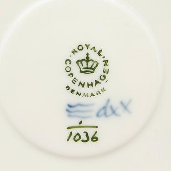 Servis "Musselmalet hel och halvblonde" Royal Copenhagen Danmark porslin.