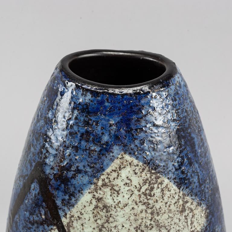 A stoneware floor vase by Ingrid Atterberg, Upsala-Ekeby.