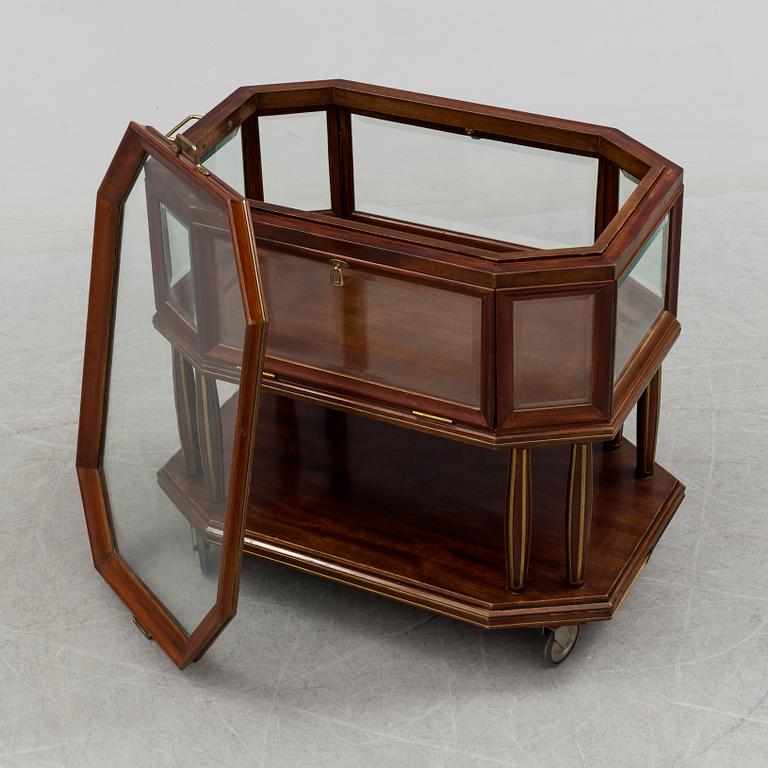 A 20th century serving trolley.