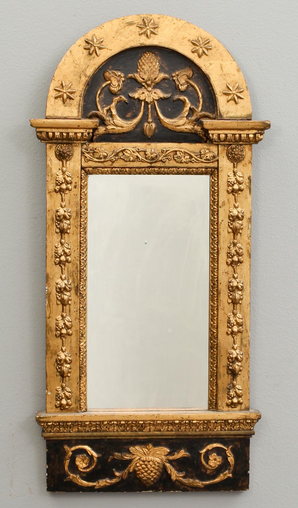 SPEGEL, Johan Martin Berg, Göteborg, empire, 1800-talets första hälft, märkt.