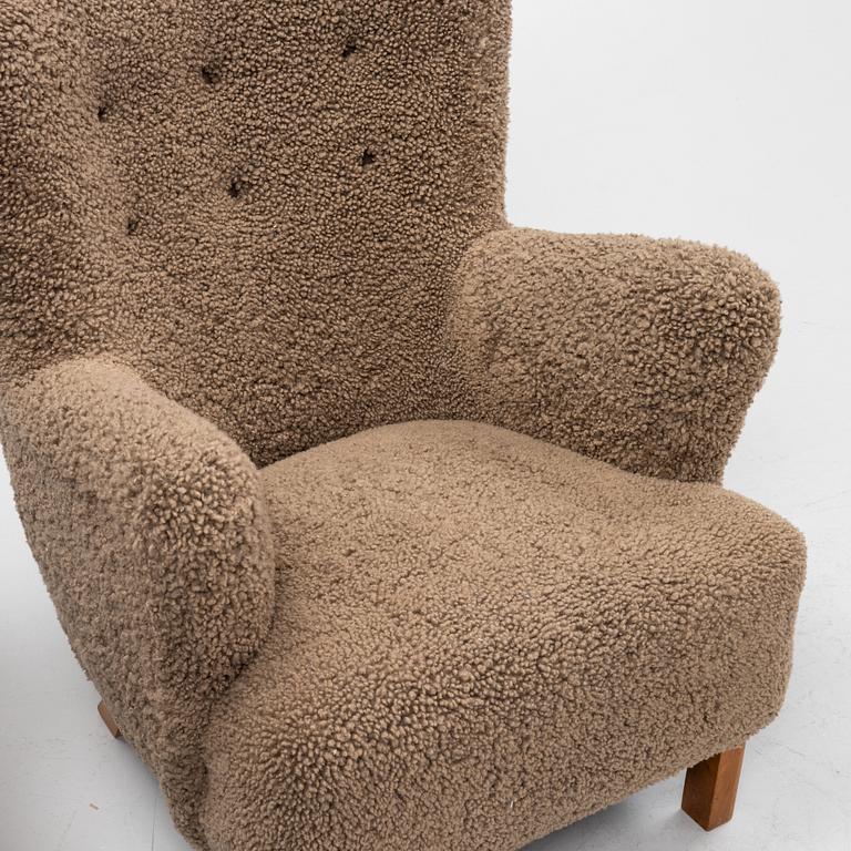 Fåtöljer, ett par, Danish Modern, Danmark, 1930/40-tal.