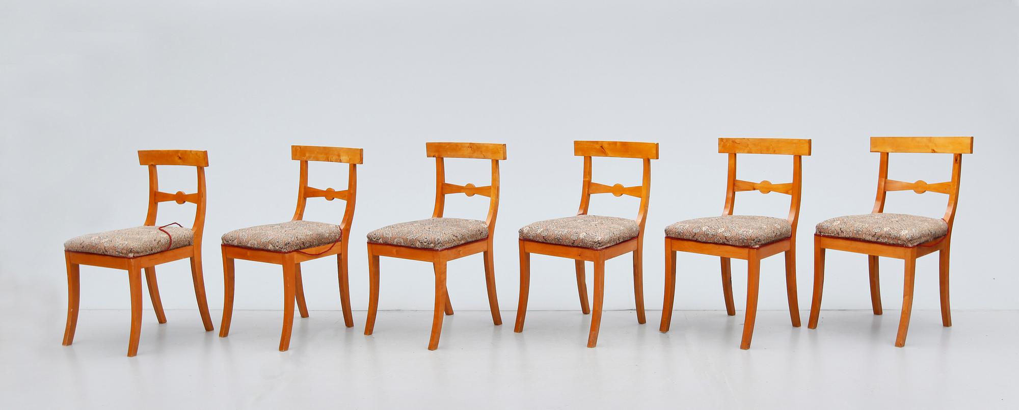 STOLAR, 6 st, Karl Johansstil, 1900-talets början.