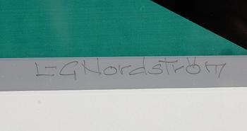 LARS-GUNNAR NORDSTRÖM, serigrafi, signerad och numrerad 64/85.