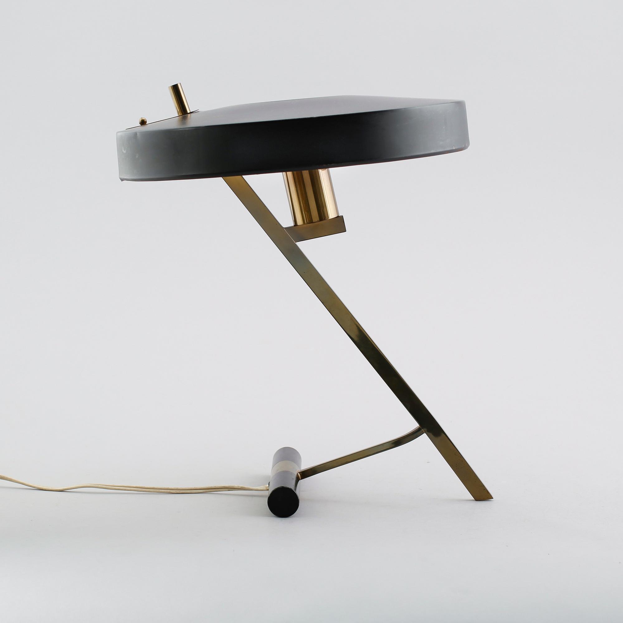 BORDSLAMPA, Louis Christian Kalff, Philips, Holland.