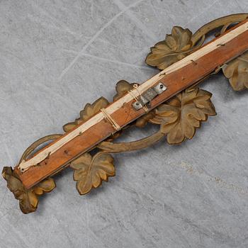 A pair of late 19th century cornices.