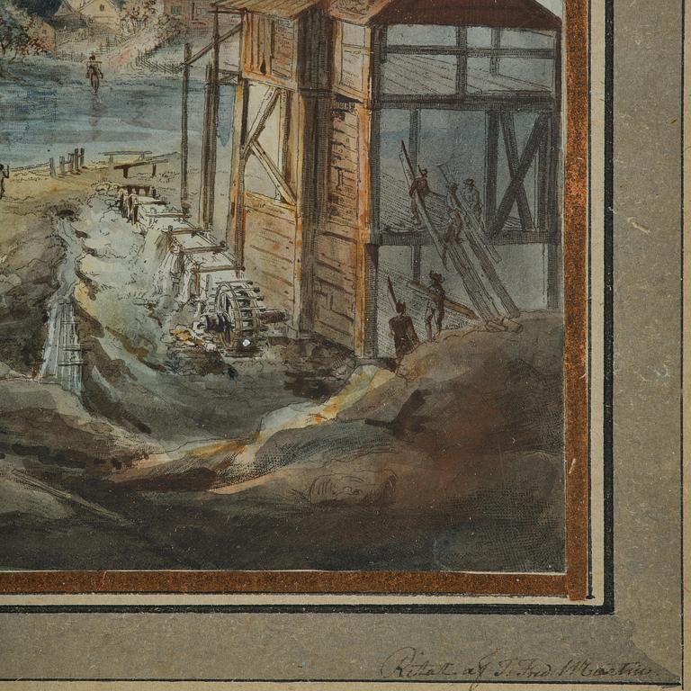 Johan Fredrik Martin, "Nyköping" ("Utsigt af Nyköping", Ur "Svenska vuer").