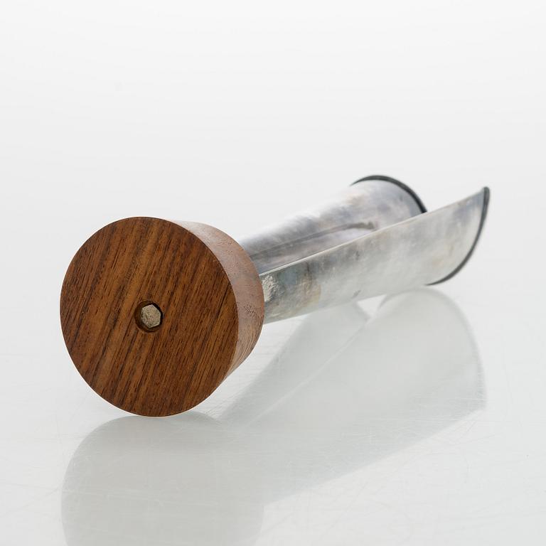 Tapio Wirkkala, a 'Liekki' (Flame) silver vase, Kultakeskus Hämeenlinna 1962.