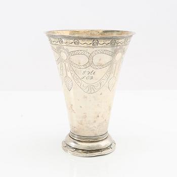 Nils Nordlöf pokal silver Härnösand 1799.