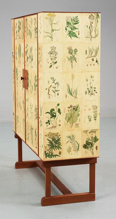 A Josef Frank 'Flora' cabinet, Svenskt Tenn, model 852.