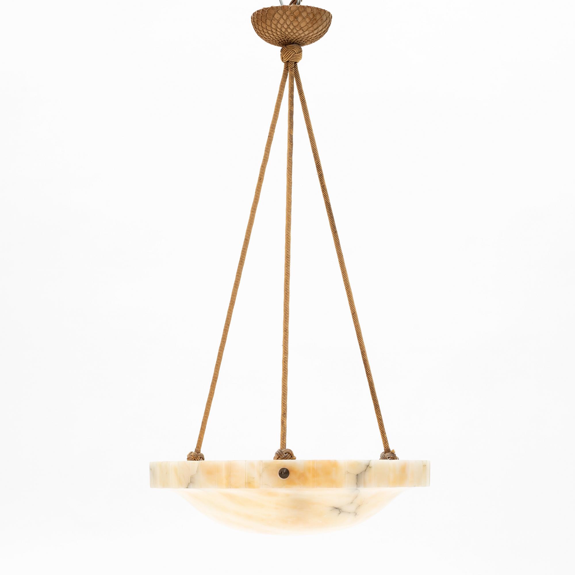 A ceiling light, first half of the 20th Century.