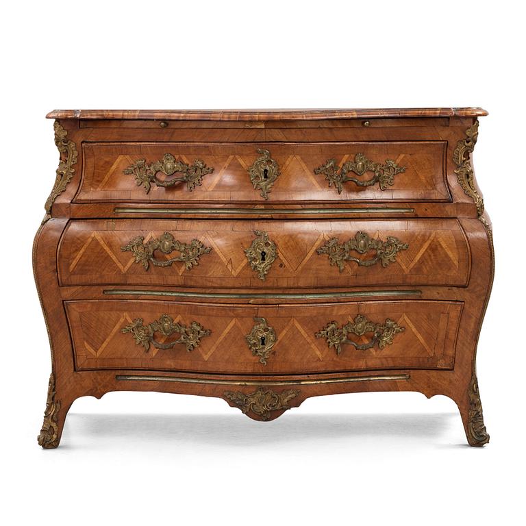 A Swedish Rococo 18th century commode.