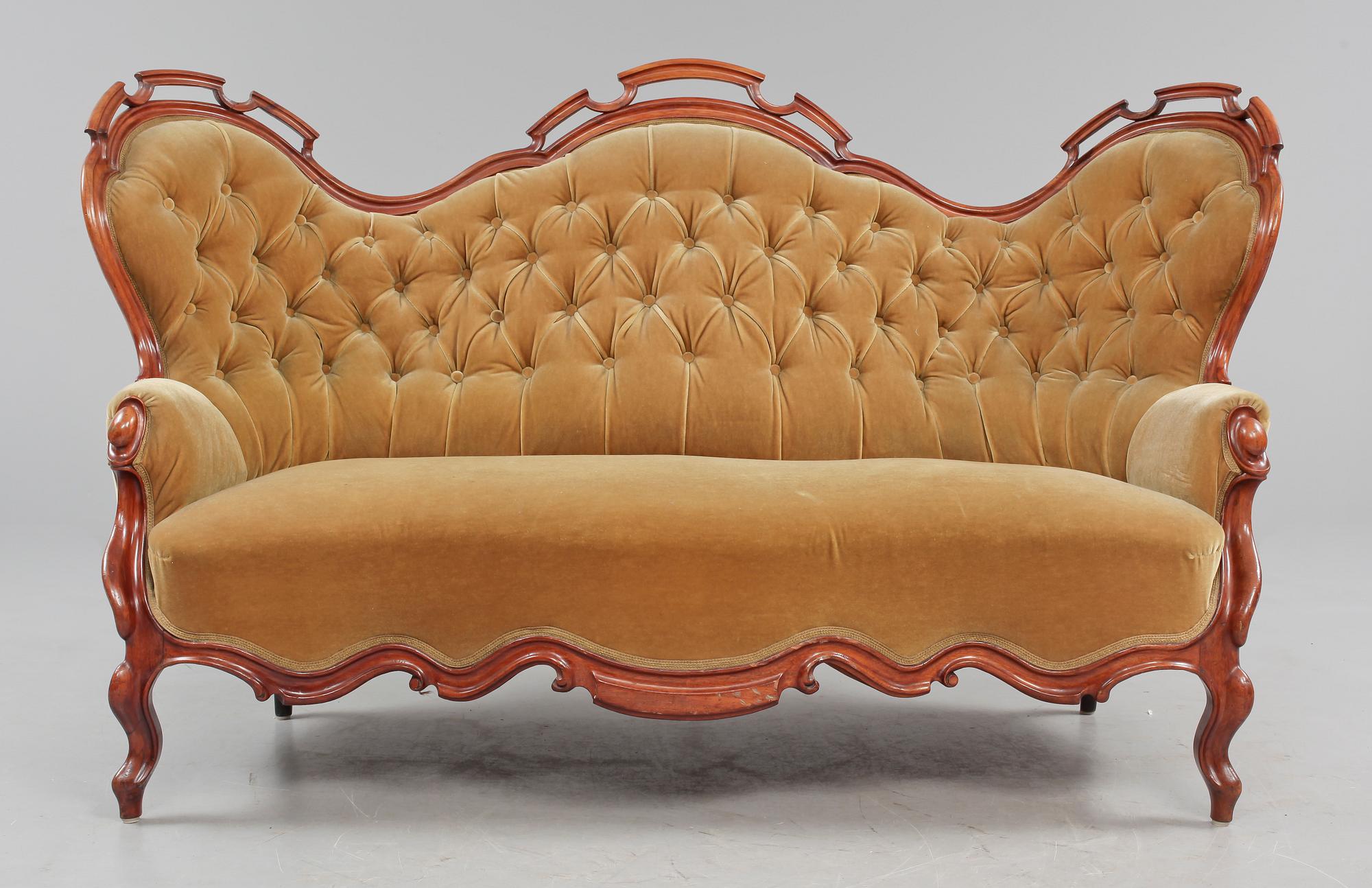 SOFFA, nyrokoko, 1800-talets slut.