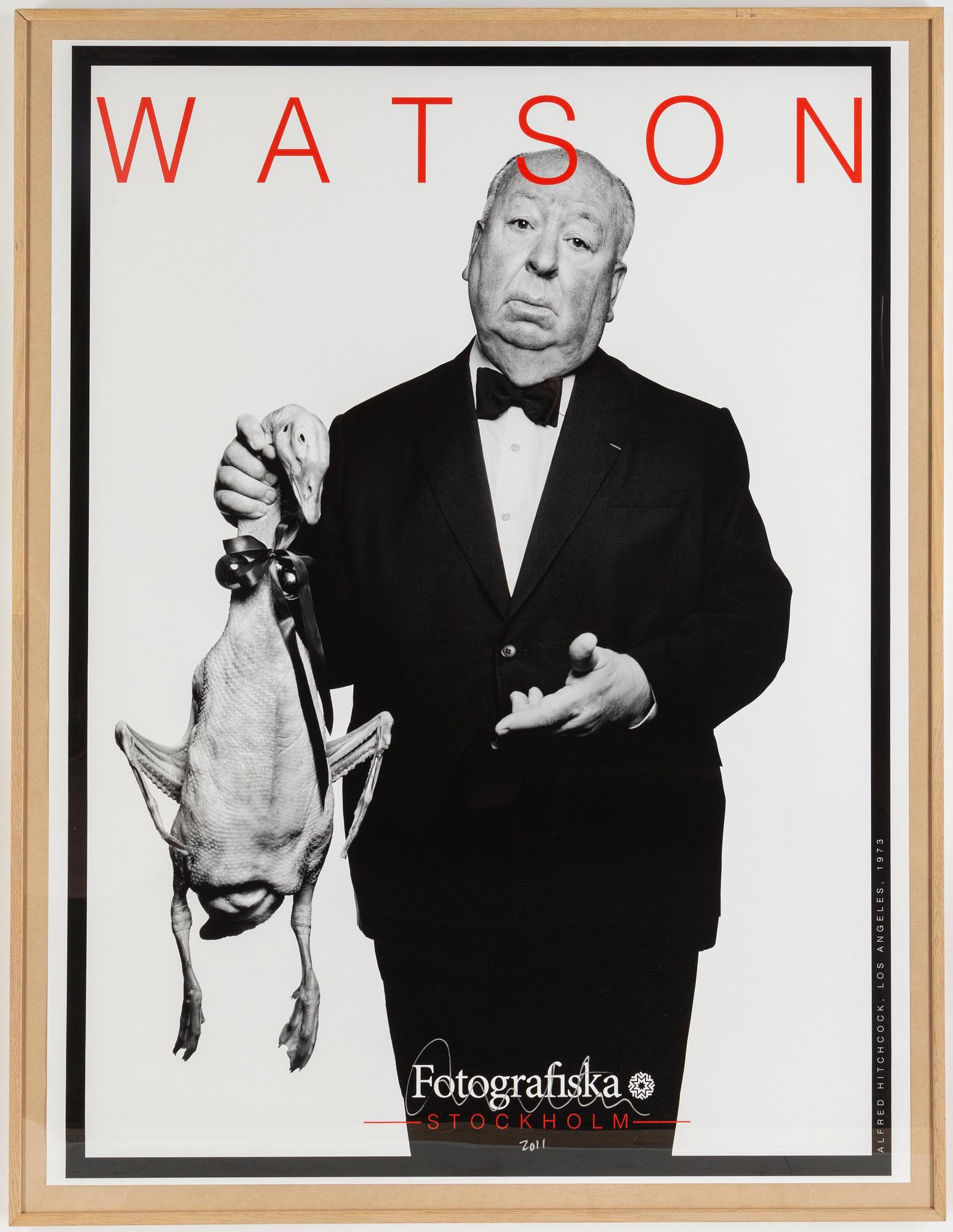Albert Watson, poster, pigment print. Signed and dated 2011.