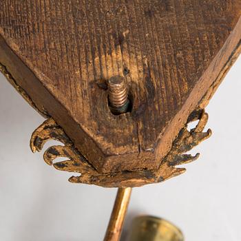 LJUSLAMPETTER, ett par, gustavianska, ett par, 1700-talets slut.