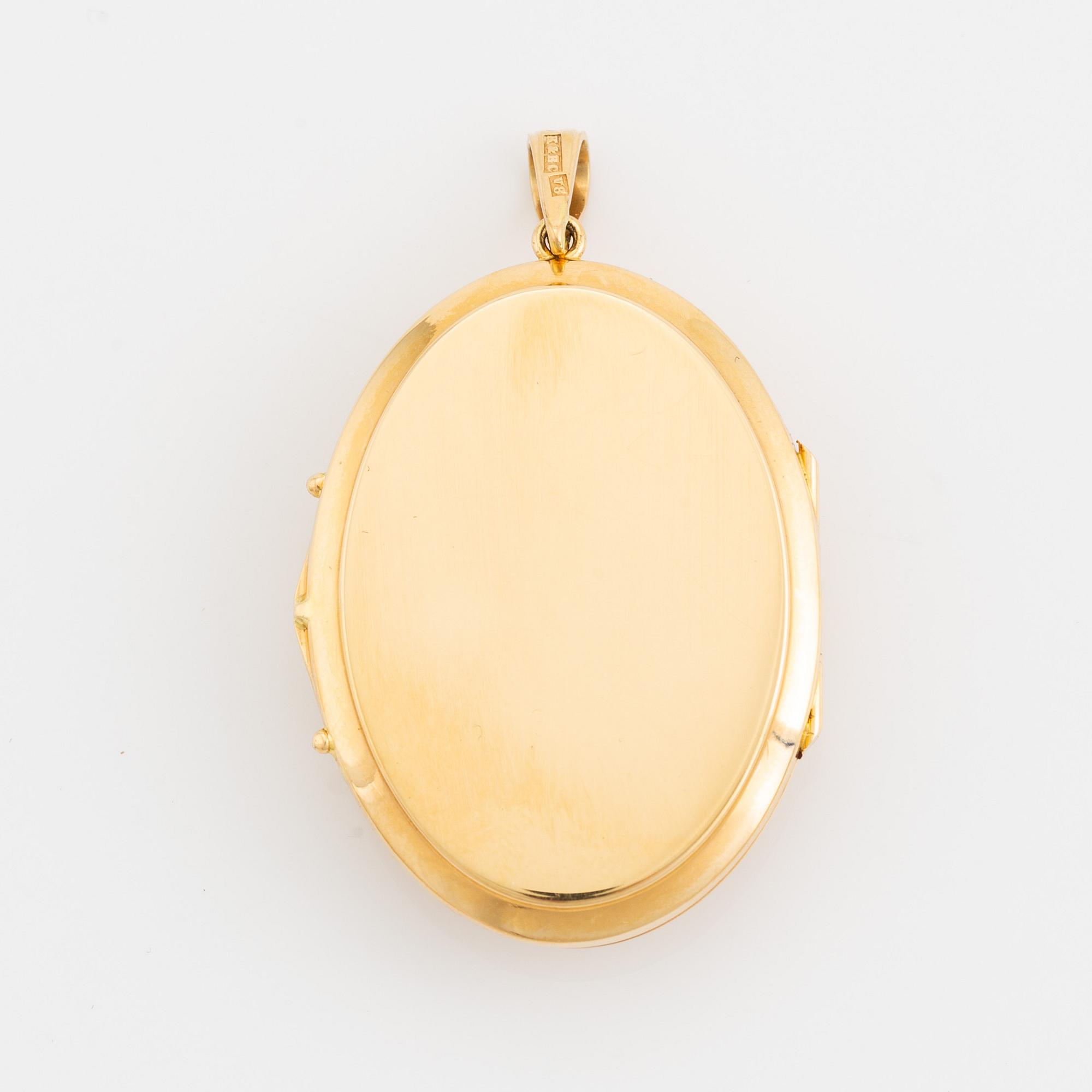 Berlock, 18K guld, K&EC, 1947.