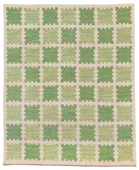 699. CARPET. Flat weave. 239,5 x 194 cm. Sweden 1950's.