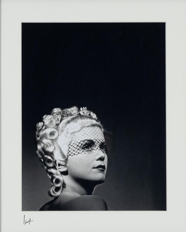 Åke Lange, "Kvinna med flor".