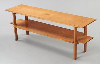 A Josef Frank mahogany library table, Svenskt Tenn, Sweden probably 1950-60's, model nr 648.