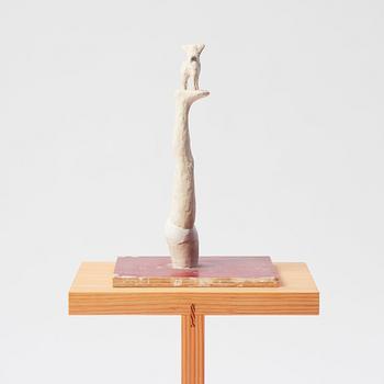 Linnéa Jörpeland, a plaster sculpture, signed and dated -99.