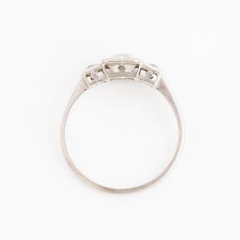 Old cut diamond ring, Strömdahls.